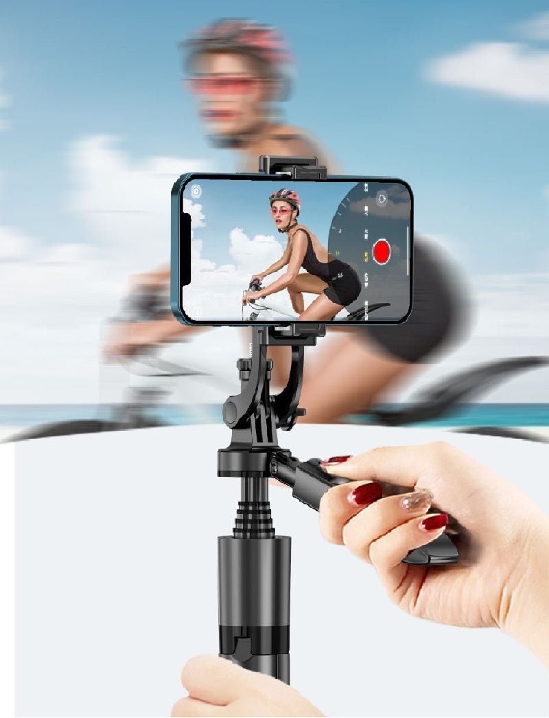 360 Auto Face Tracking Gimbal AI Smart Gimbal Face Tracking Auto Phone Holder For Smartphone Video Vlog Live Stabilizer Tripod - Tech Tready
