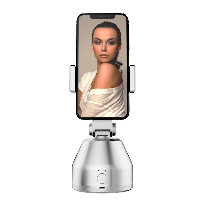 360 - Degree Object Tracking Bracket Smart Phone Live Broadcast PTZ Face Recognition New Mobile Phone Live Broadcast Bracket - Tech Tready