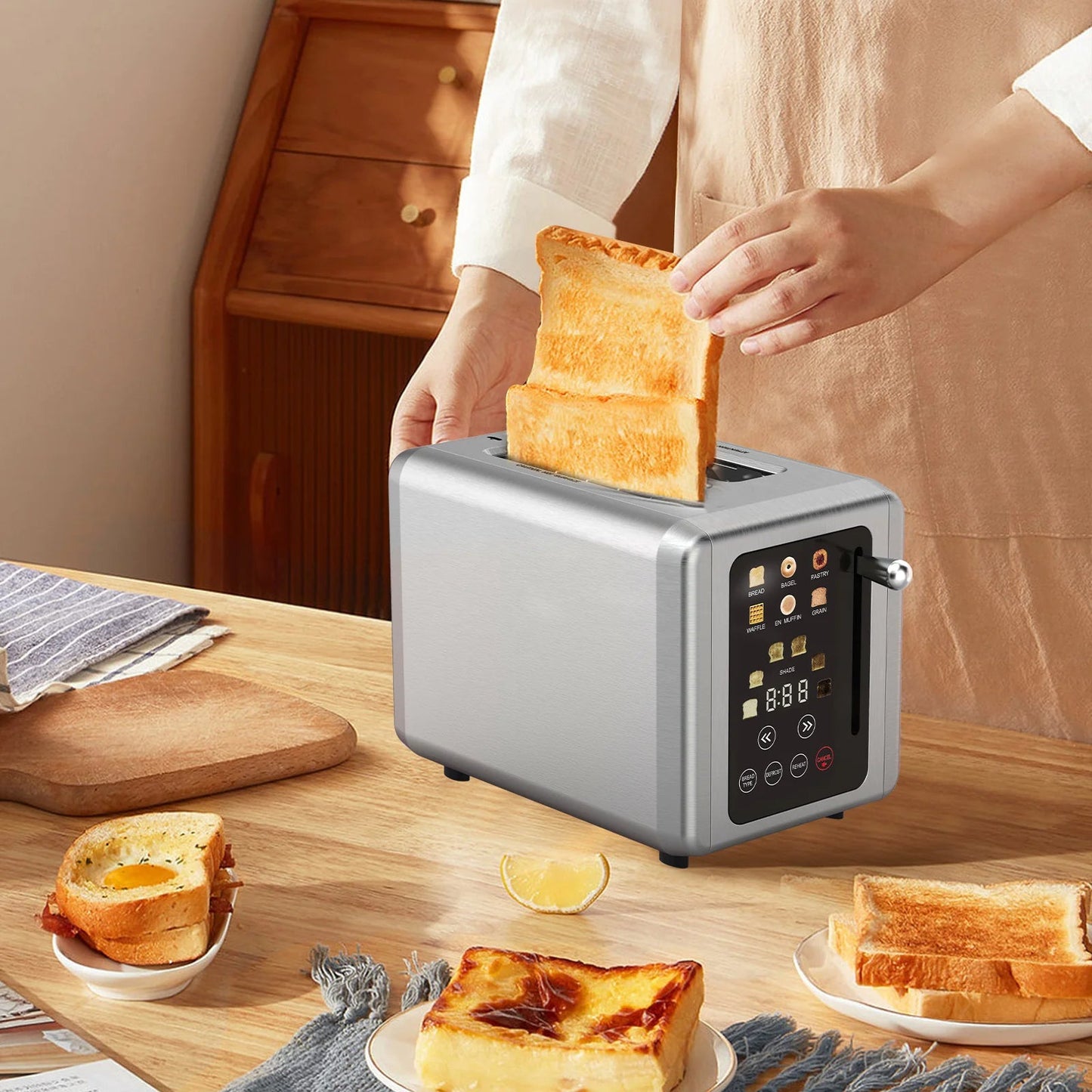 6 - in - 1 Touch Screen Breakfast Maker - Tech Tready