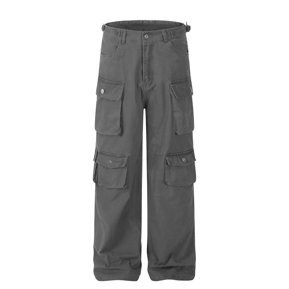 American Multi - pocket Cargo Pants Men's - FashionTech