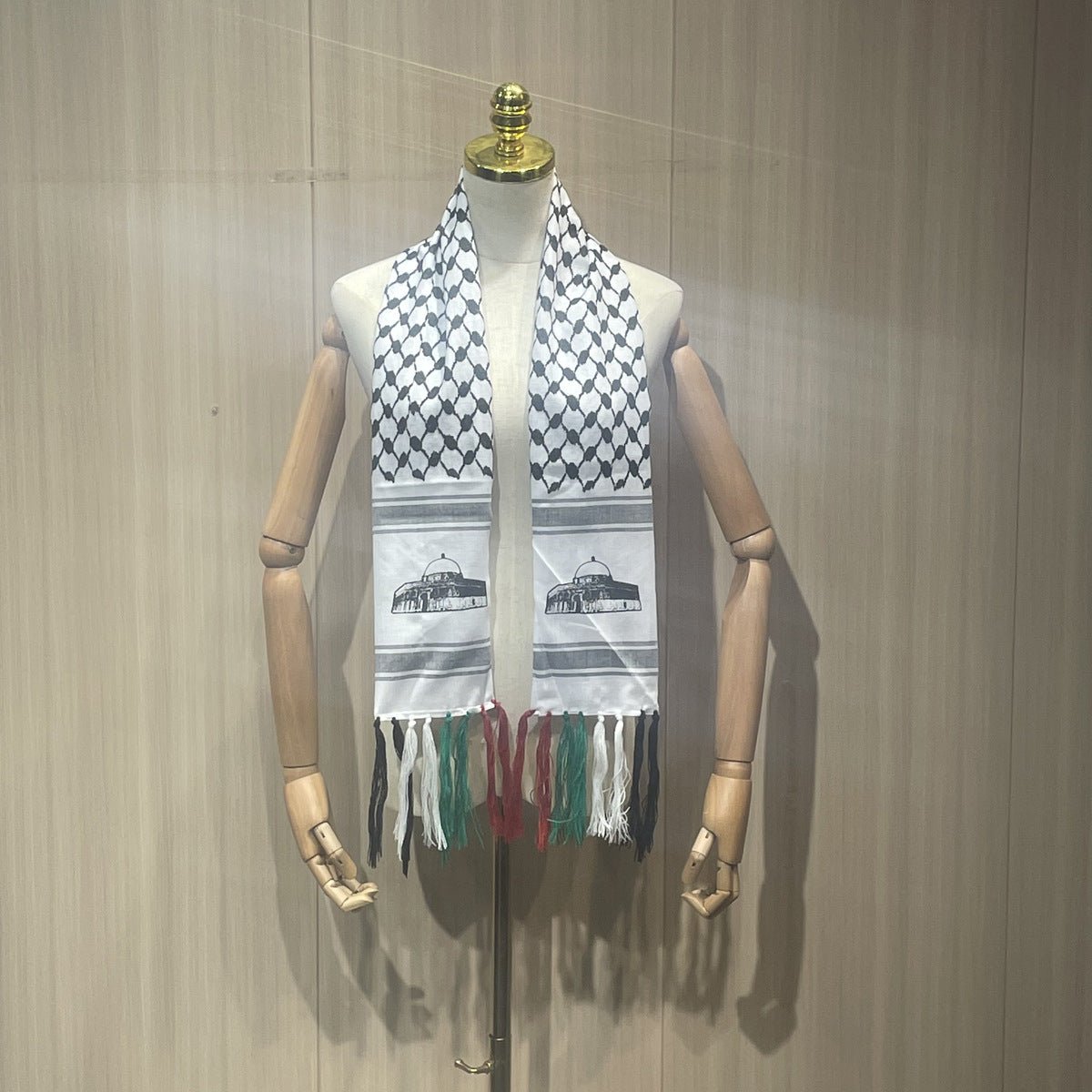 Arabic scarf prayer scarf ethnic style scarf shawl scarf headscarf - Tech Tready
