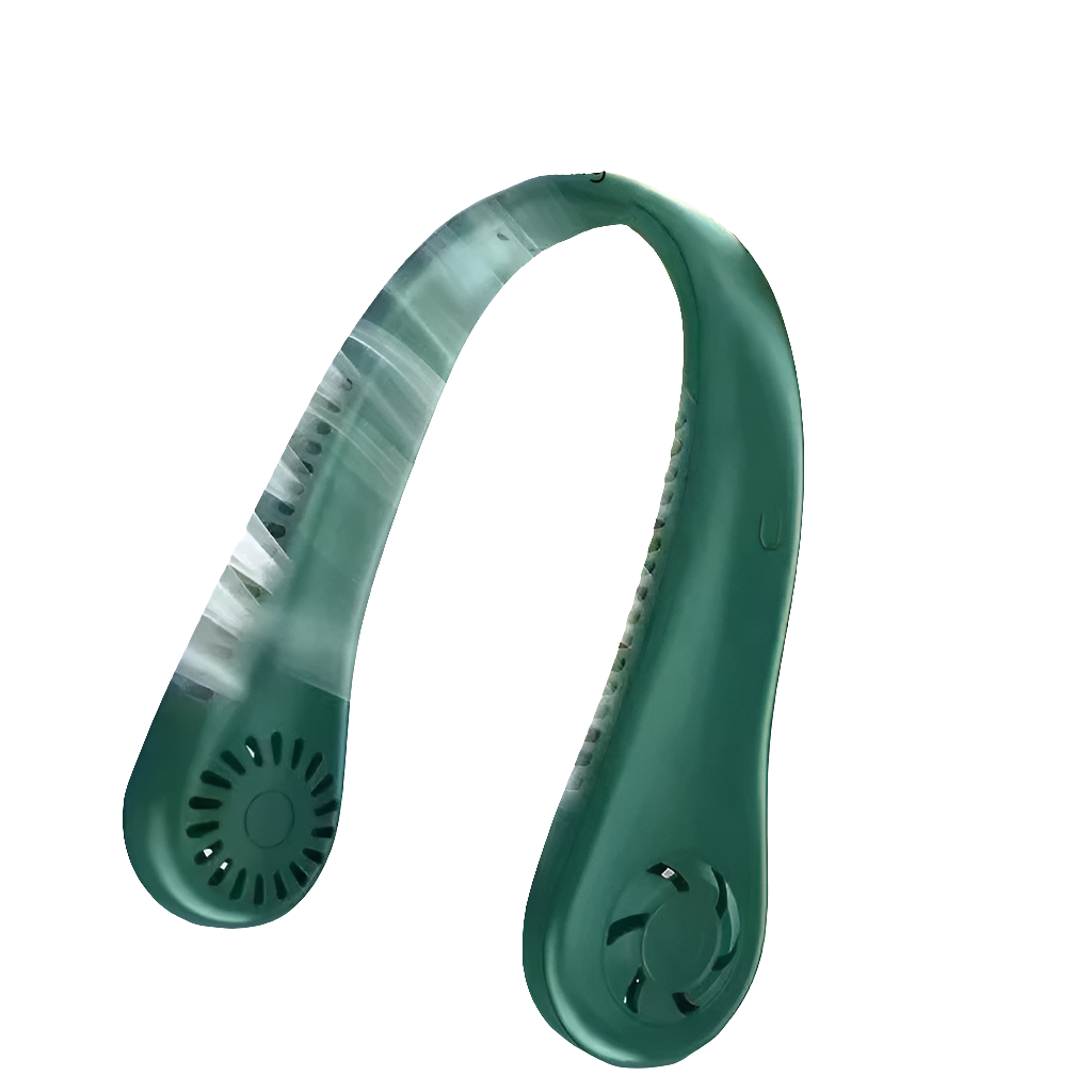 Portable Neck Fan Electric Wearable Cooling FAN USB Rechargeable Air Conditioner