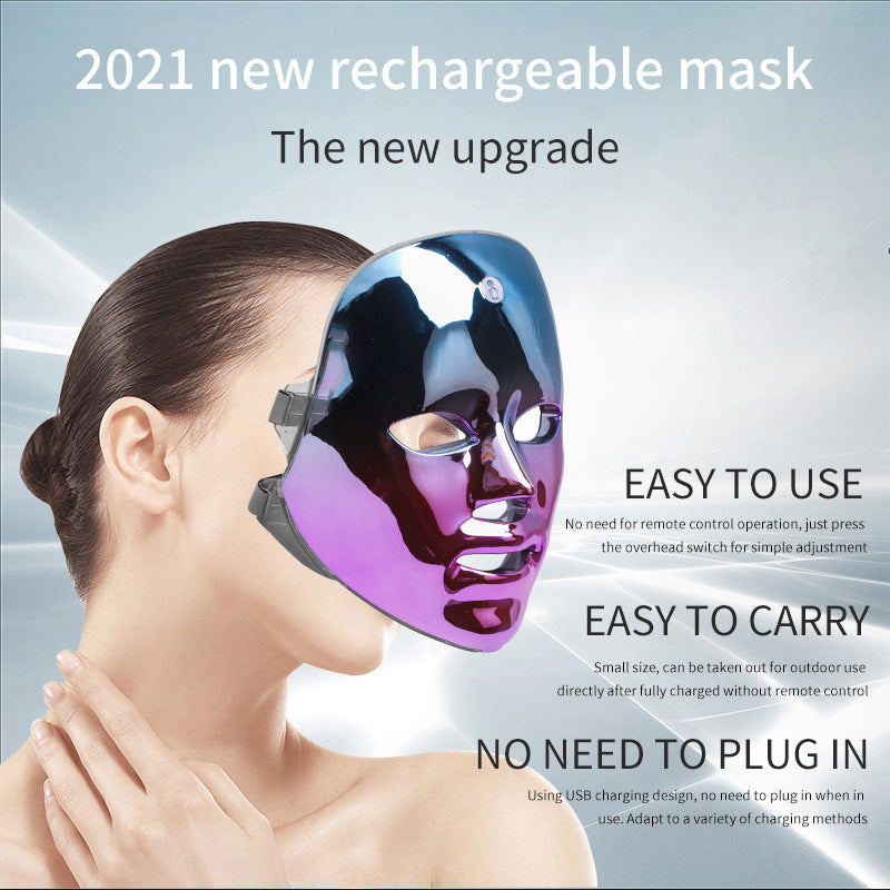 LED Light Therapy Anti Aging Face Mask