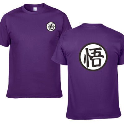 Casual Men Short Sleeve Shirt Cotton High Quality Unisex T-Shirts Anime Tops - FashionTech