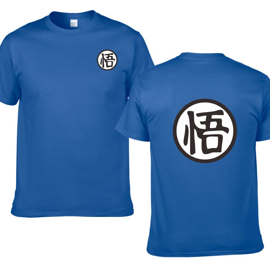 Casual Men Short Sleeve Shirt Cotton High Quality Unisex T-Shirts Anime Tops - FashionTech