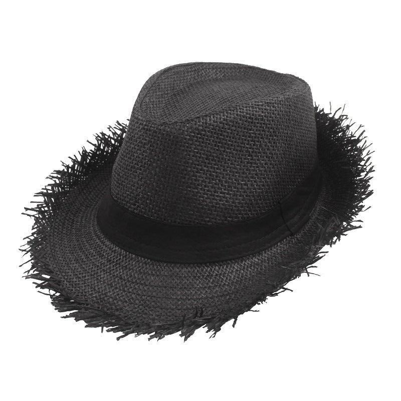 Cowboy Old Top Hats Straw Hats Summer Sun - FashionTech