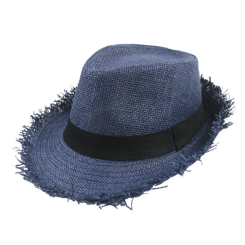 Cowboy Old Top Hats Straw Hats Summer Sun - FashionTech