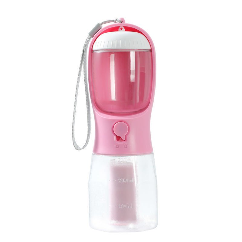Dog Water Cup Drinking Food Garbage Bag Three - in - one Portable Small Multi - functional Pet Cups Pets Supplies - FashionTech