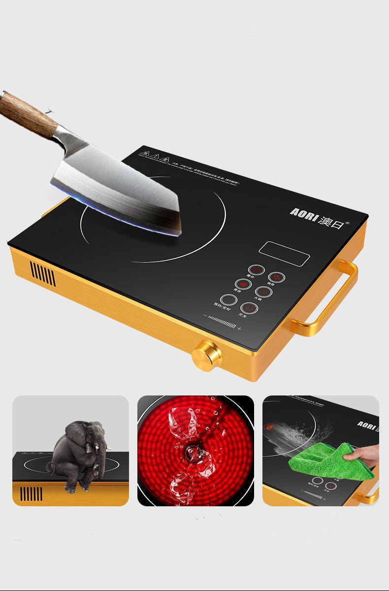 Electric Ceramic Stove Household Light Wave Stove Fire Boiler - FashionTech