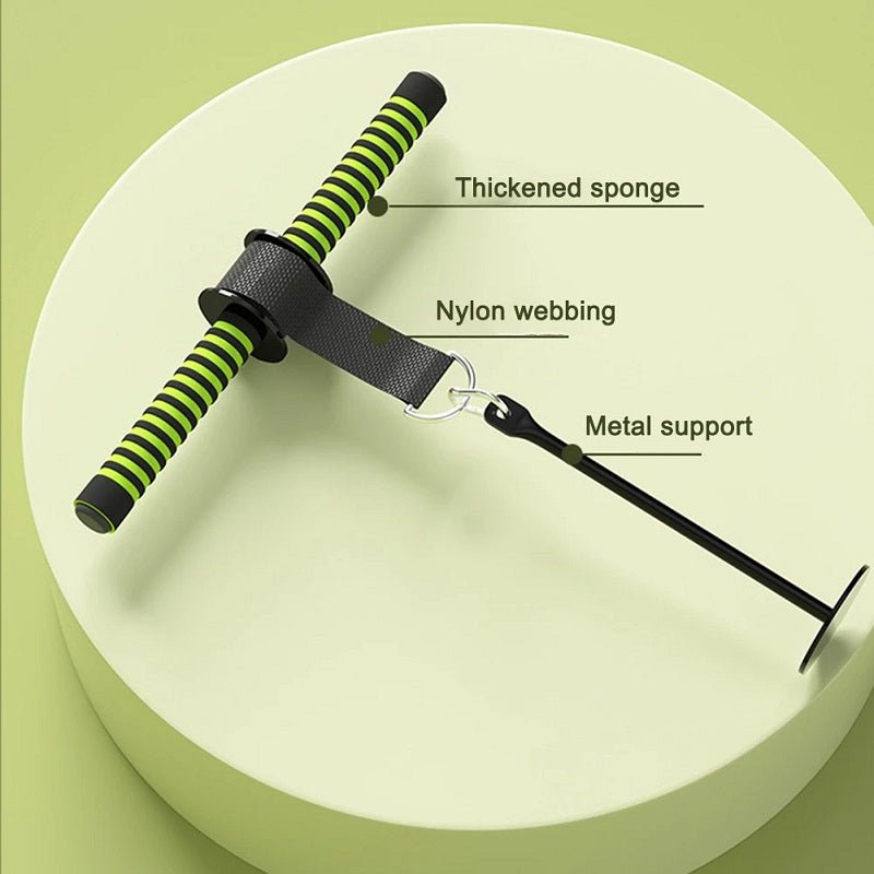 Forearm Strength Trainer Arm Workout Wrist Training Roller Muscle Exercises Bar Waist Roller Equipment Gym Fitness Accessories - FashionTech