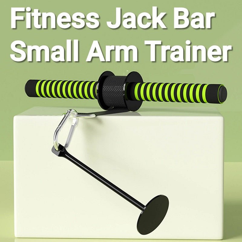 Forearm Strength Trainer Arm Workout Wrist Training Roller Muscle Exercises Bar Waist Roller Equipment Gym Fitness Accessories - FashionTech