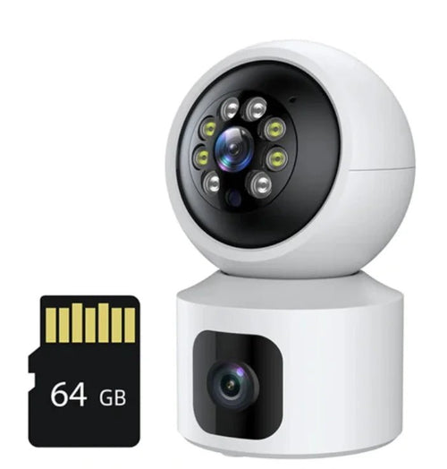 HD WiFi Dual View Panoramic Binocular Surveillance Camera - Tech Tready