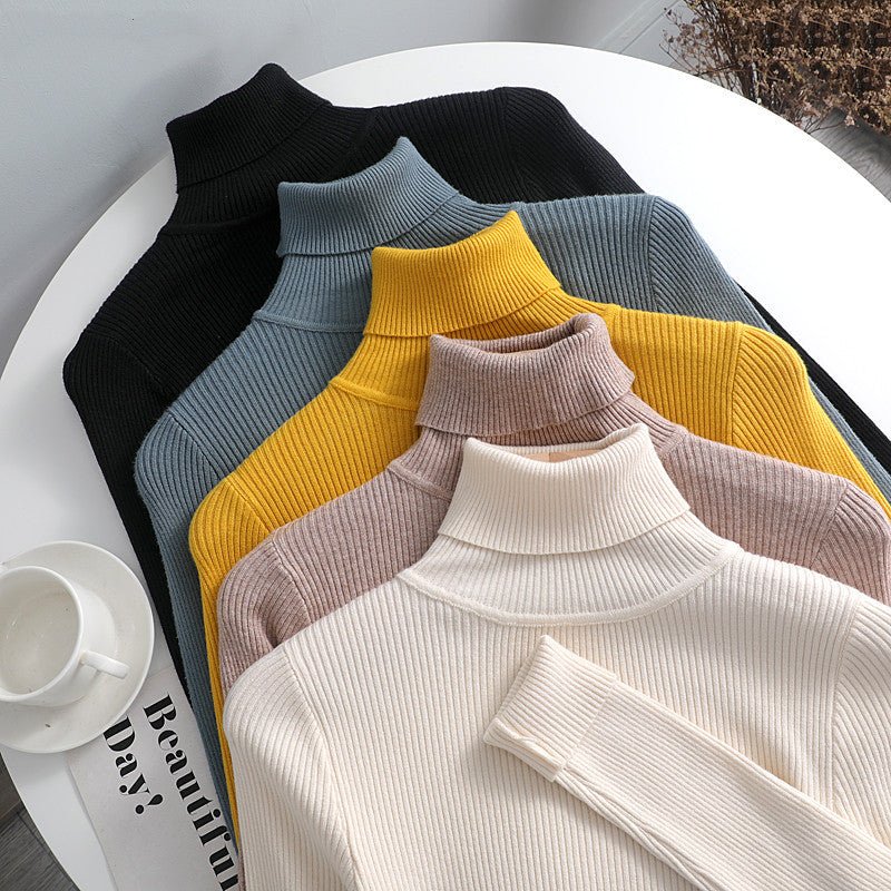 Highneck Sweaters - FashionTech