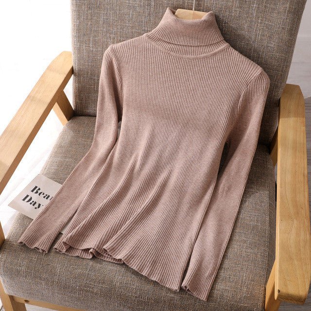 Highneck Sweaters - FashionTech