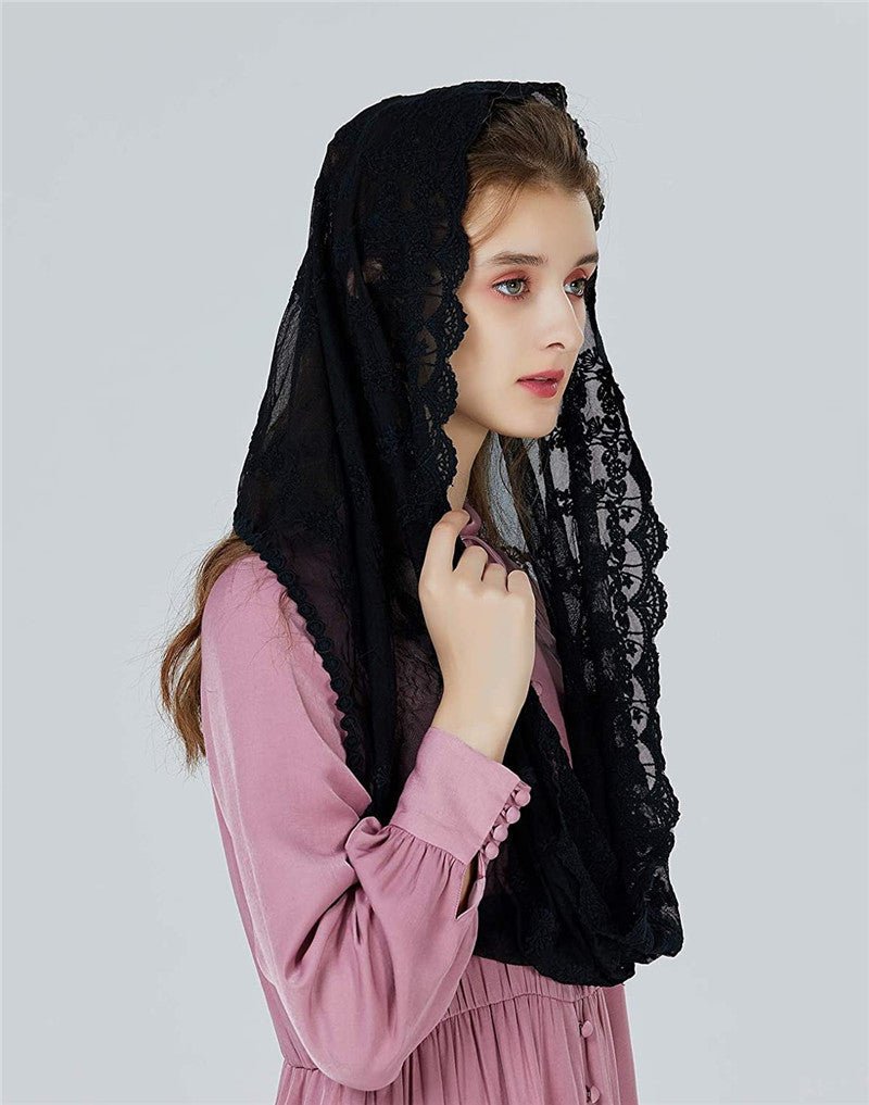Lace Bridal Veil - Tech Tready