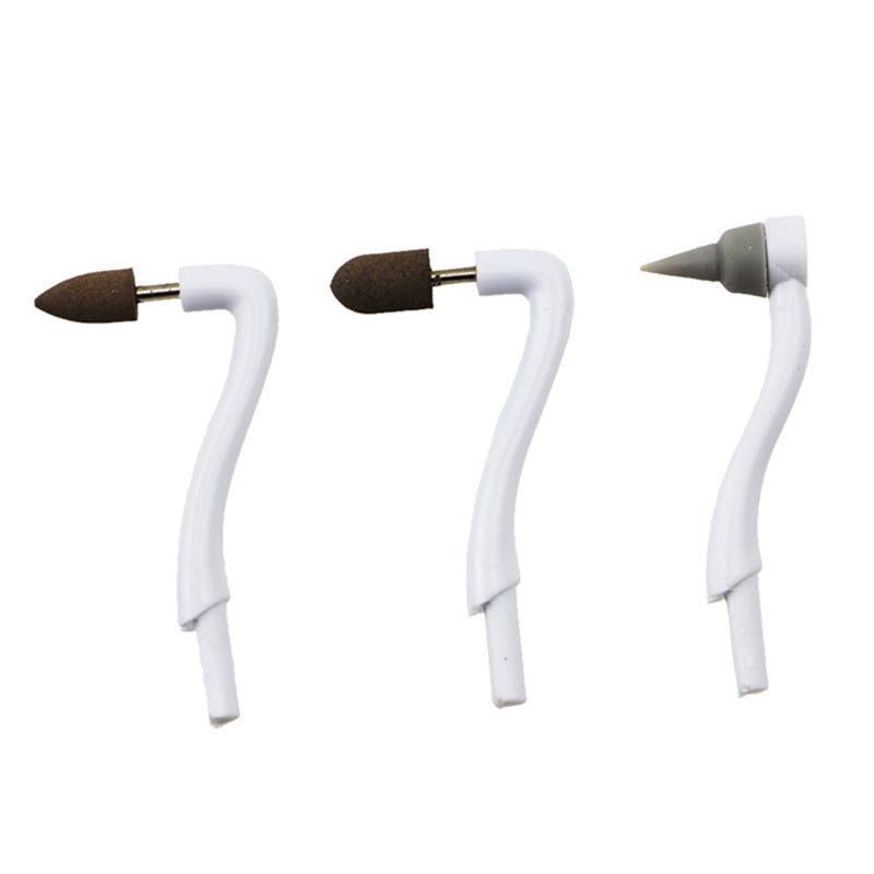 litpackLED sonic vibration electric teeth grinder polishing tooth cleaner removes dental plaque - Tech Tready