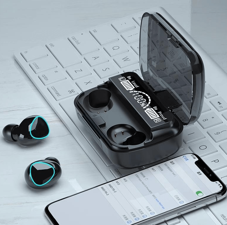 M10 Bluetooth earphones with ultra long battery life high battery capacity wireless noise reduction gaming earphones - FashionTech
