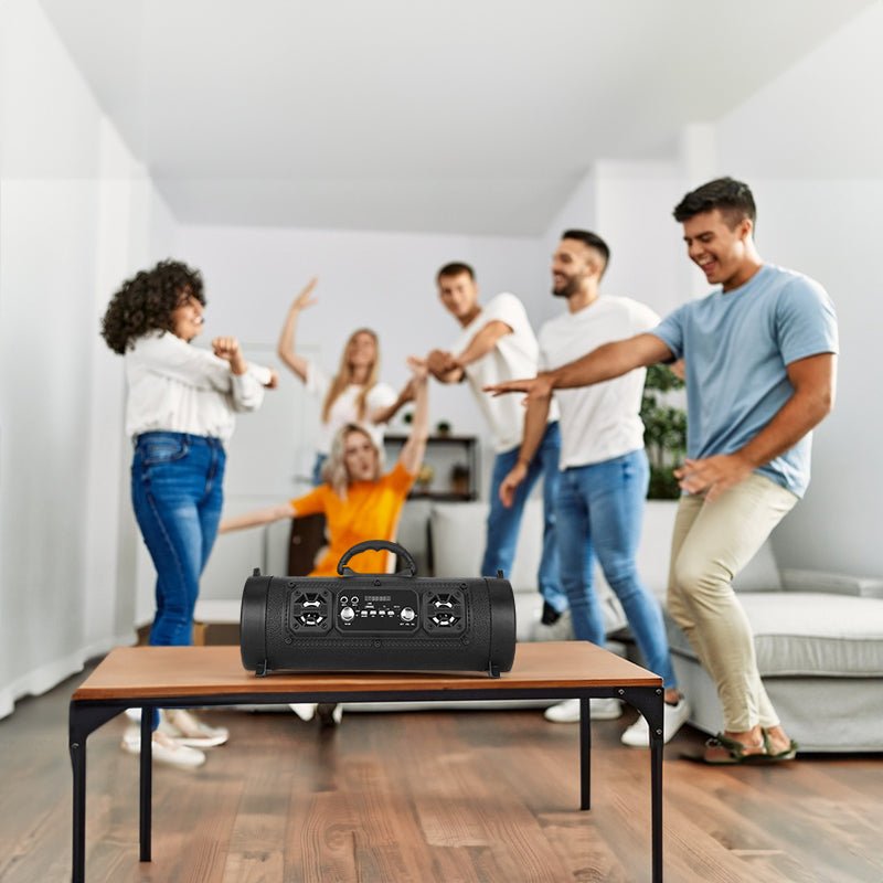 New Wireless Karaoke Smart Bluetooth Speaker, Car Audio Subwoofer, Gift for Computers/People, Street Fashion Gift - FashionTech