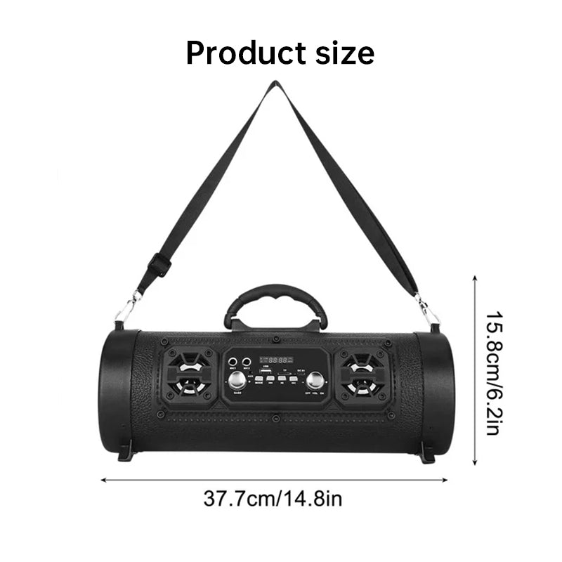 New Wireless Karaoke Smart Bluetooth Speaker, Car Audio Subwoofer, Gift for Computers/People, Street Fashion Gift - FashionTech