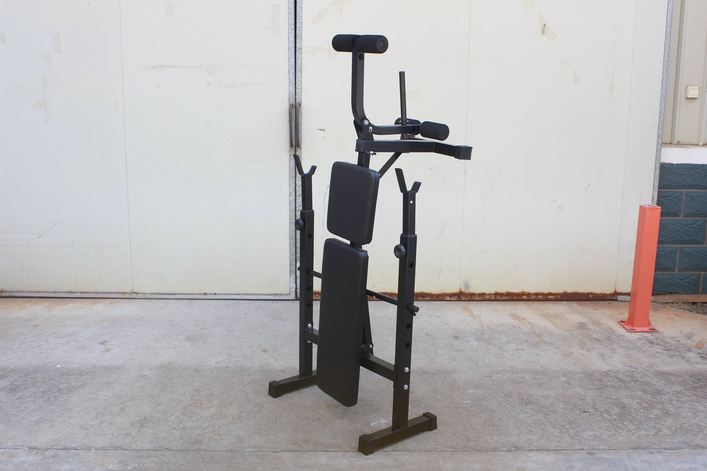 Olympic Weight Bench Bench Press Set with Squat Rack and Bench for Home Gym Full - Body Workout - Tech Tready