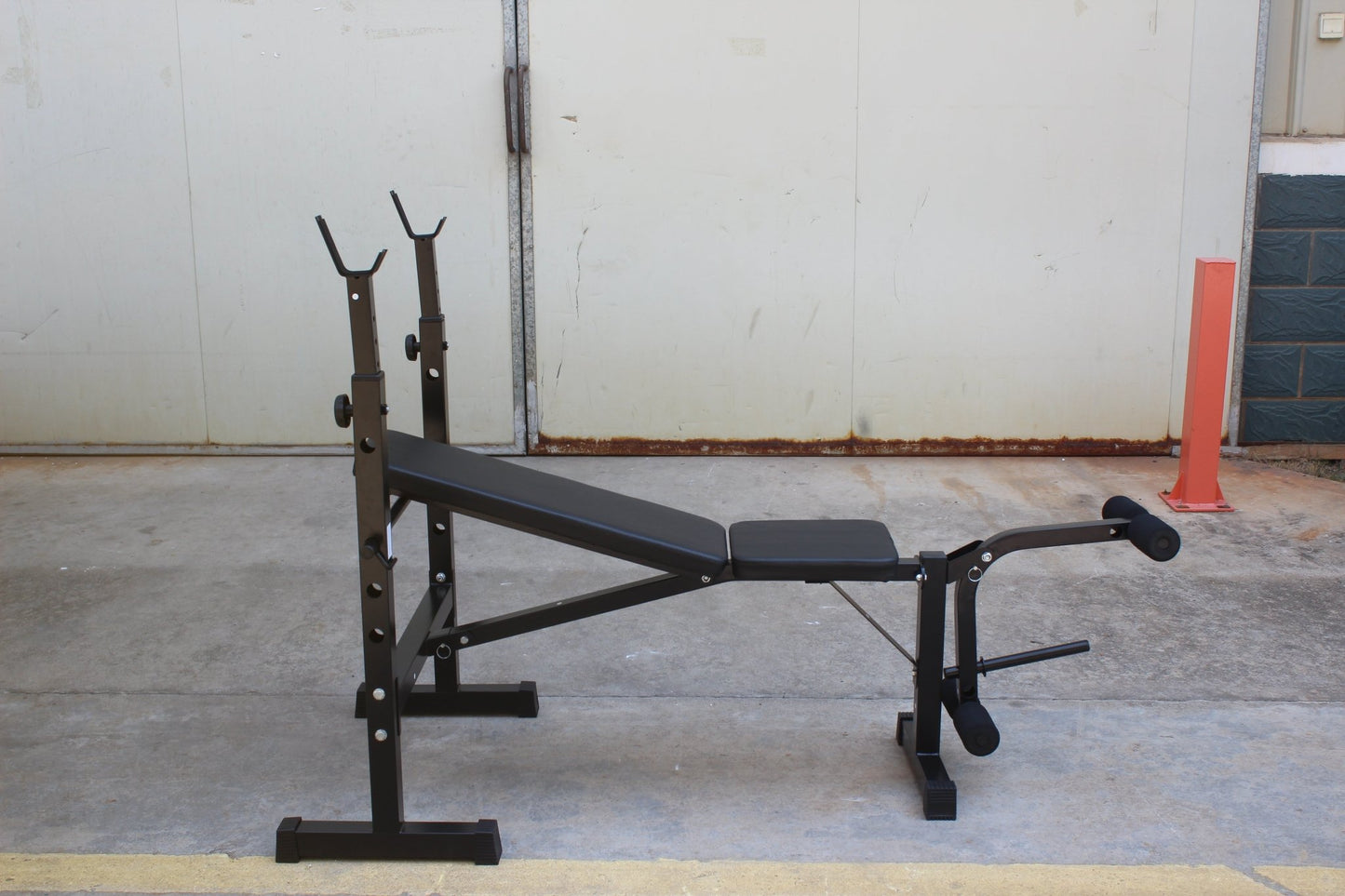 Olympic Weight Bench Bench Press Set with Squat Rack and Bench for Home Gym Full - Body Workout - Tech Tready