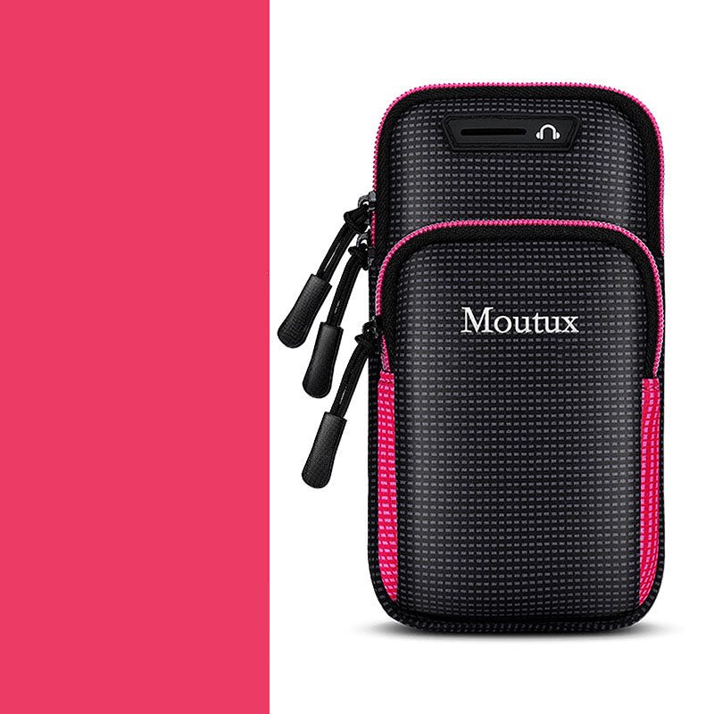 Running phone arm bag Unisex fitness equipment outdoor handbag wrist bag - FashionTech