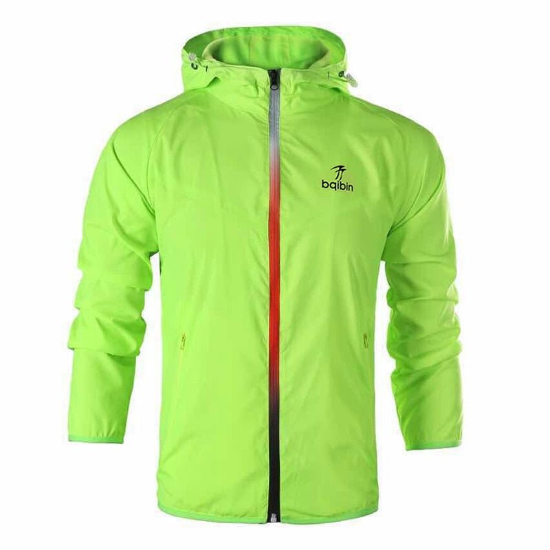 Spring Summer Mens Fashion Outerwear Windbreaker Men' S Thin Jackets Hooded Casual Sporting Coat Big Size - Tech Tready