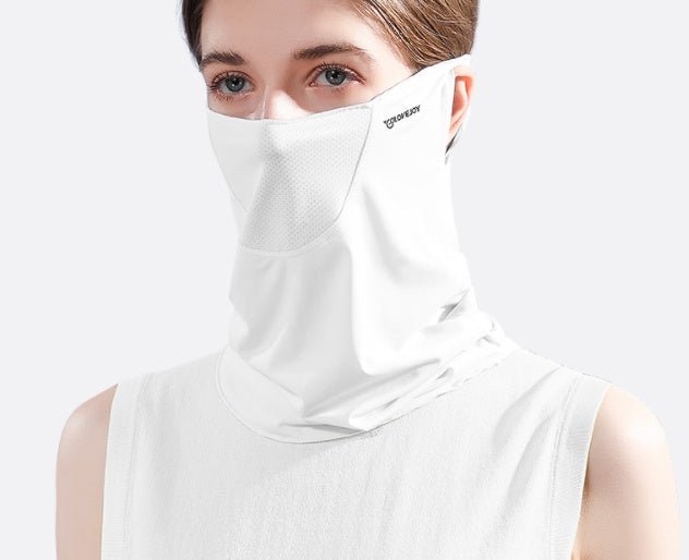 Summer Face Cover Face Scarf Balaclava UV Protction Earloop Neck Gaiter Breathable Outdoor Sports Women - Tech Tready