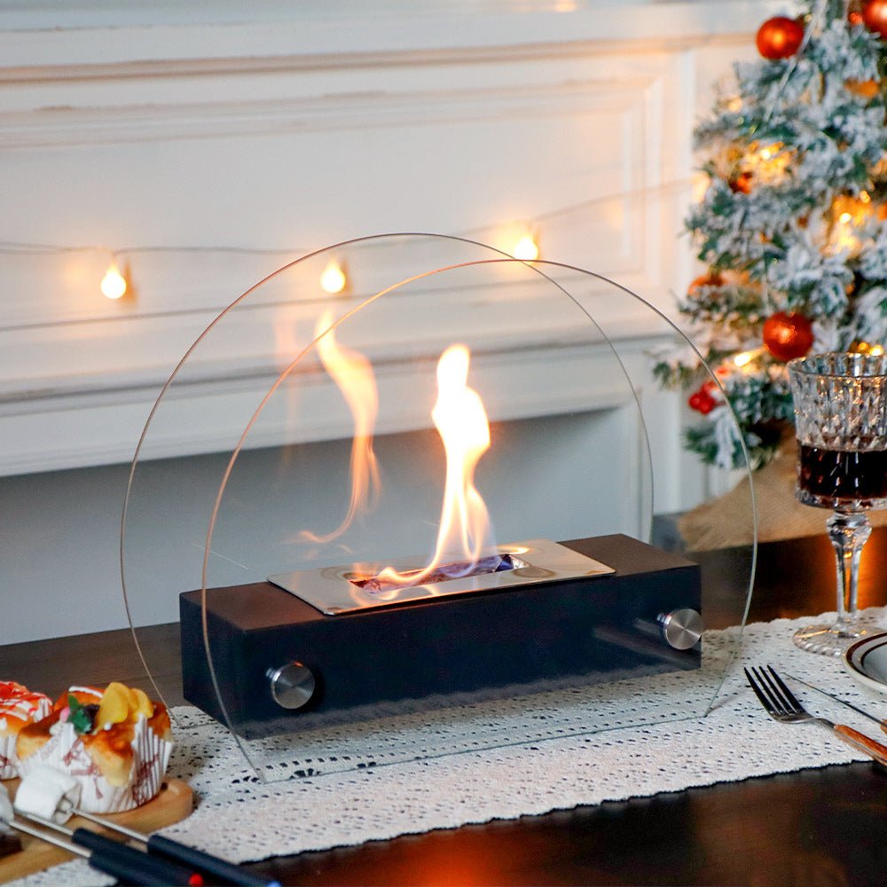 True fire carbon free desktop alcohol stove for home heating portable brazier fireplace environmentally friendly fireplace decoration stove - Tech Tready