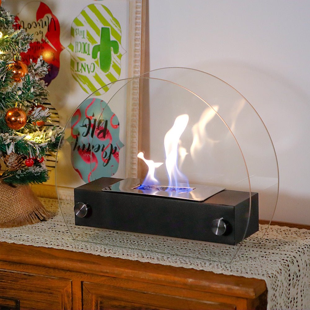 True fire carbon free desktop alcohol stove for home heating portable brazier fireplace environmentally friendly fireplace decoration stove - Tech Tready