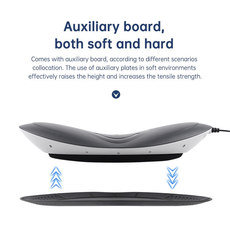 Waist Massager Lumbar Traction Inflatable Hot Compress Back Cervical Stretcher Massage Air Pressure Reduce Relief Pain - Tech Tready