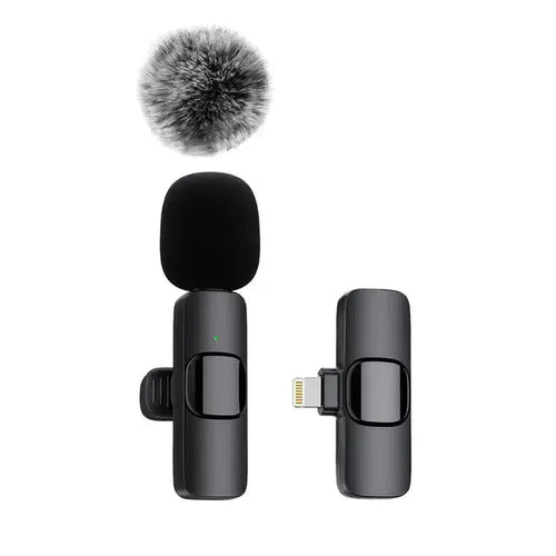 Wireless Lavalier Microphone Portable Solution For Mobile Recording - Tech Tready