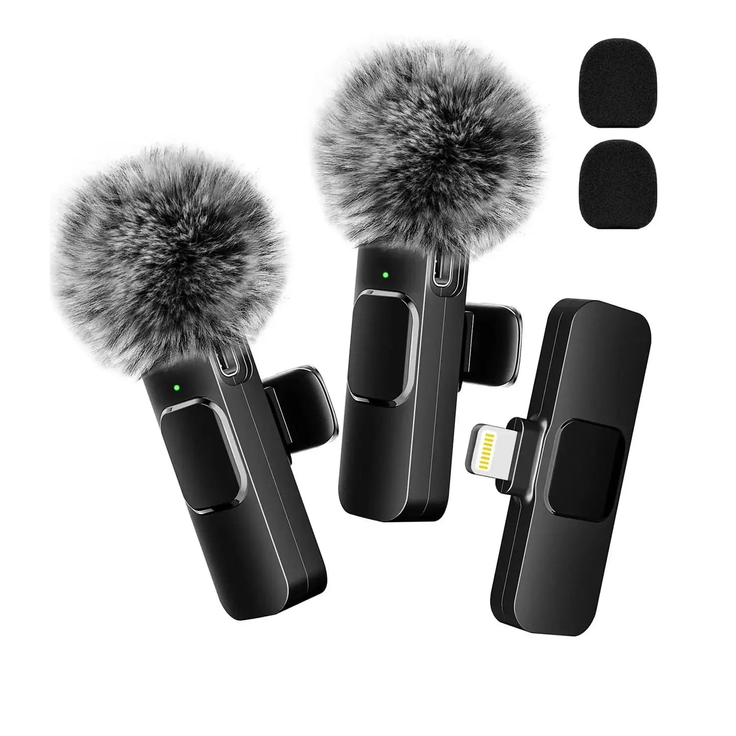 Wireless Lavalier Microphone Portable Solution For Mobile Recording - Tech Tready