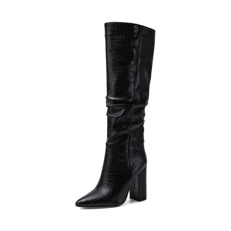 Women's knee high boots - FashionTech