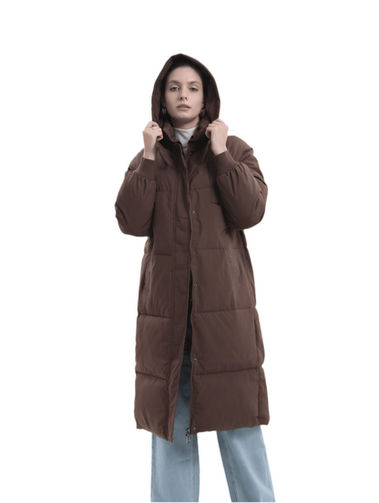 Long Puffer Jacket For Women
