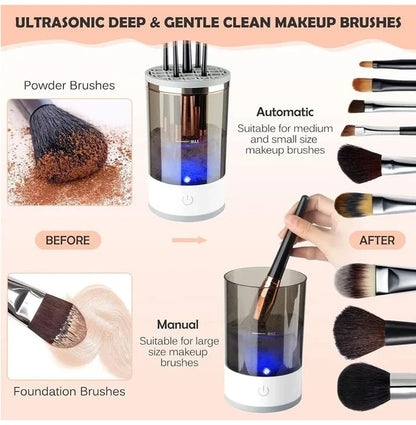 Automatic Electric Makeup Brush Cleaning Machine Clean Dryer