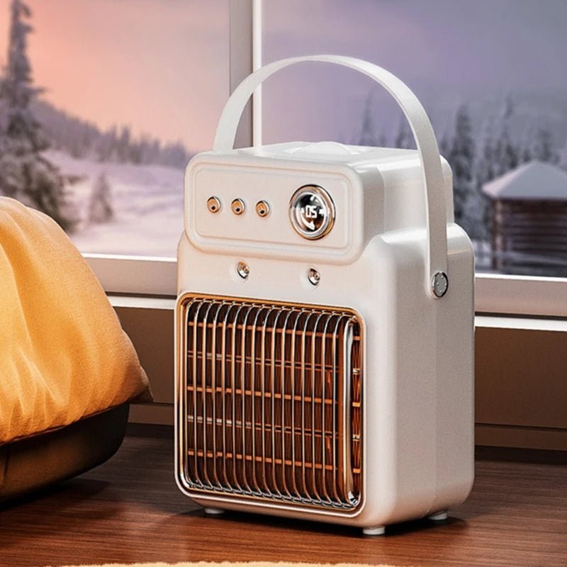 1200W 2 In 1 Efficient Room Heater Humidifying Table Heater Overheating Protections Heater Indoor Heater Suitable For Offices - Tech Tready