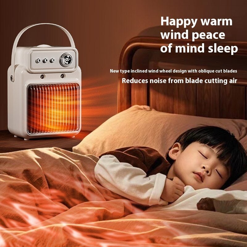 1200W 2 In 1 Efficient Room Heater Humidifying Table Heater Overheating Protections Heater Indoor Heater Suitable For Offices - Tech Tready