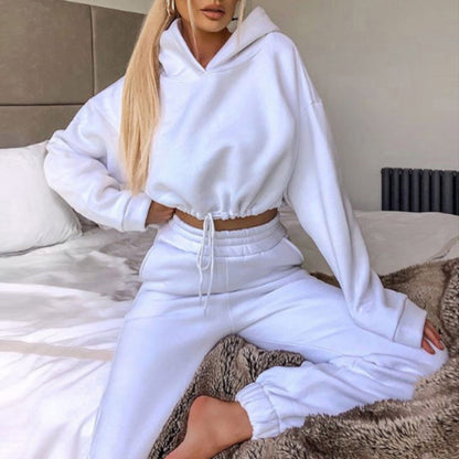 Jogging Suits For Women 2 Piece Sweatsuits Tracksuits Sexy Long Sleeve Fitness