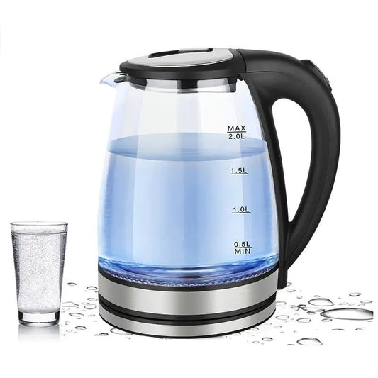 1.8L Electric Kettle with LED Light and Auto Shut - Off - Tech Tready