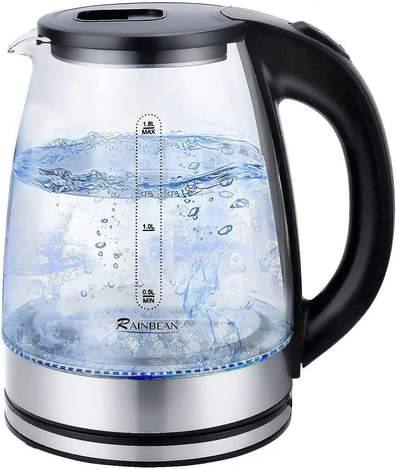 1.8L Electric Kettle with LED Light and Auto Shut - Off - Tech Tready