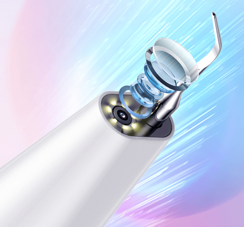 2 - in - 1 dental cleaning flushing instrument for removing dental calculus and plaque visualized true ultrasonic dental cleaner - Tech Tready