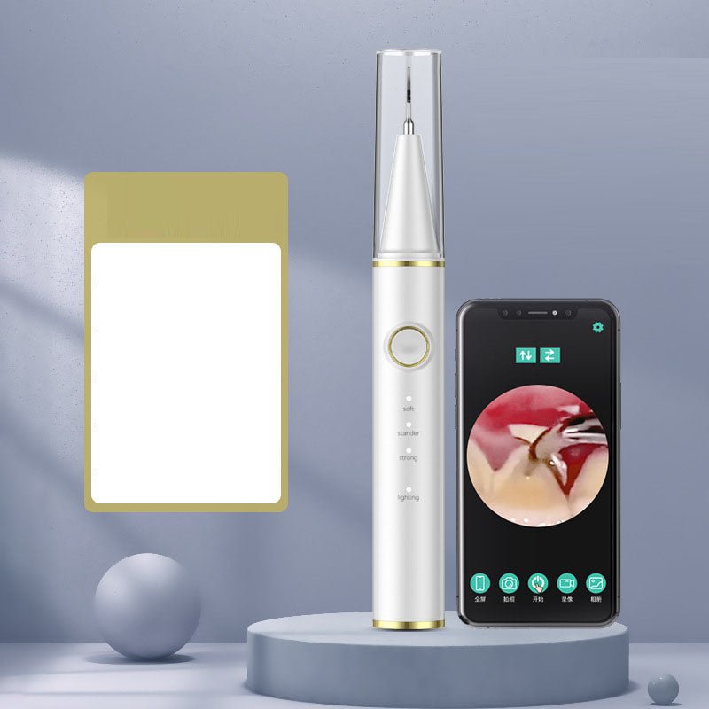 2 - in - 1 dental cleaning flushing instrument for removing dental calculus and plaque visualized true ultrasonic dental cleaner - Tech Tready