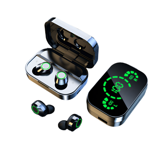Digital waterproof Bluetooth earphones TWS in ear high battery