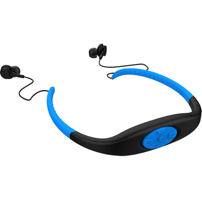 2in1 Bluetooth Wireless Earphone &MP3 Music Player 8G Headphone IPX8 Waterproof Swim Sport Neckband Stereo Headset with Mic - FashionTech