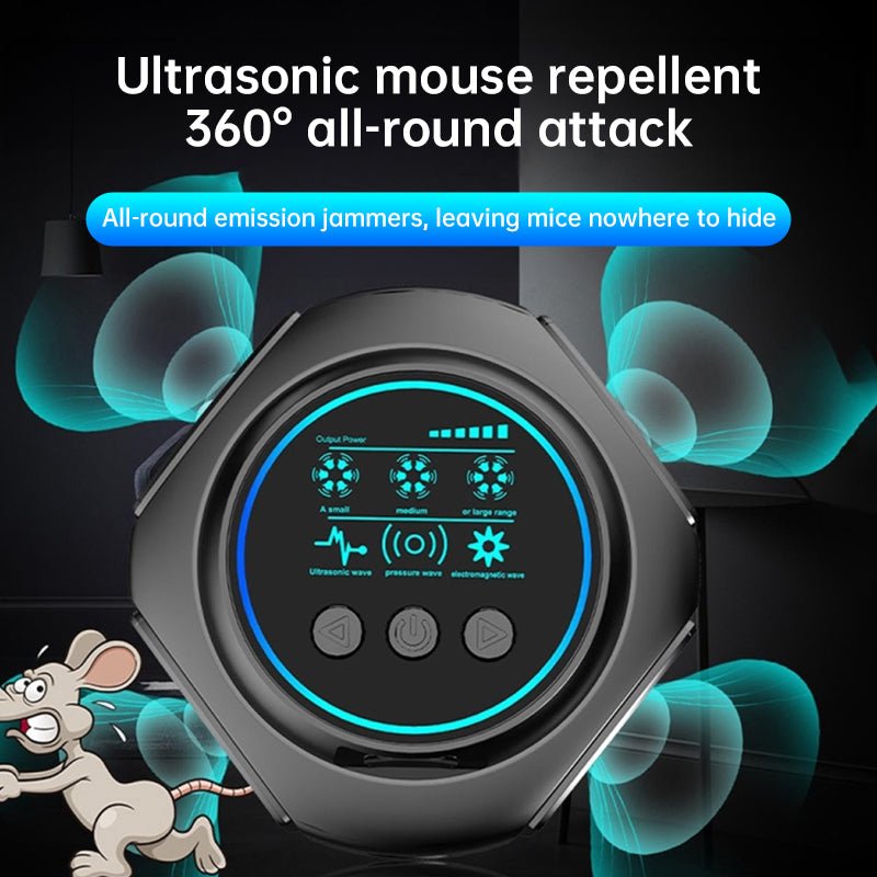 4 - in - 1 ultrasonic rodent repellent, - FashionTech