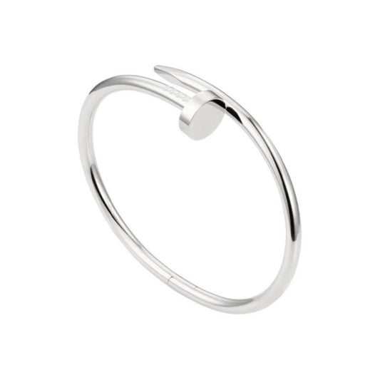 Thick Plating Head and Tail Diamond Bracelet