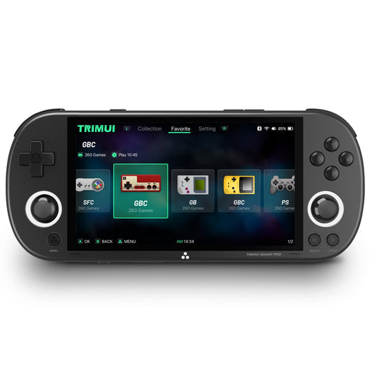 5 - inch high - definition wireless open - source mini PS1 handheld game console - FashionTech