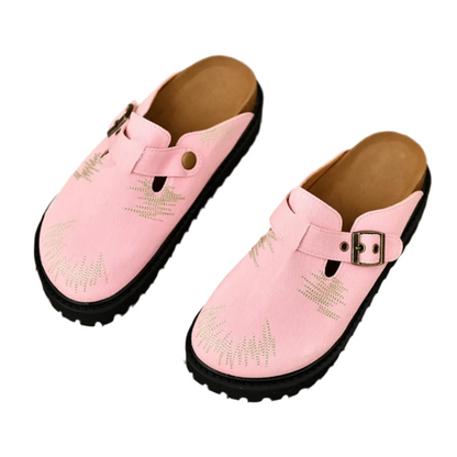 Birkenstock Round Toe half slipper shoe Loafers