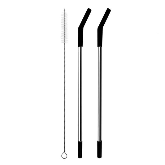 Straw with Silicone Tip for Stanley Cup 2Pcs Replacement Straws for bottles 40oz/30oz Tumbler 1Pcs Straw Brush